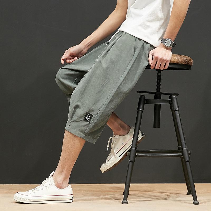 Men Summer Loose Casual Shorts Men Breathable Embroidery Straight Leg Sports Short Pants Plus Size Jogging Fitness Beach Shorts