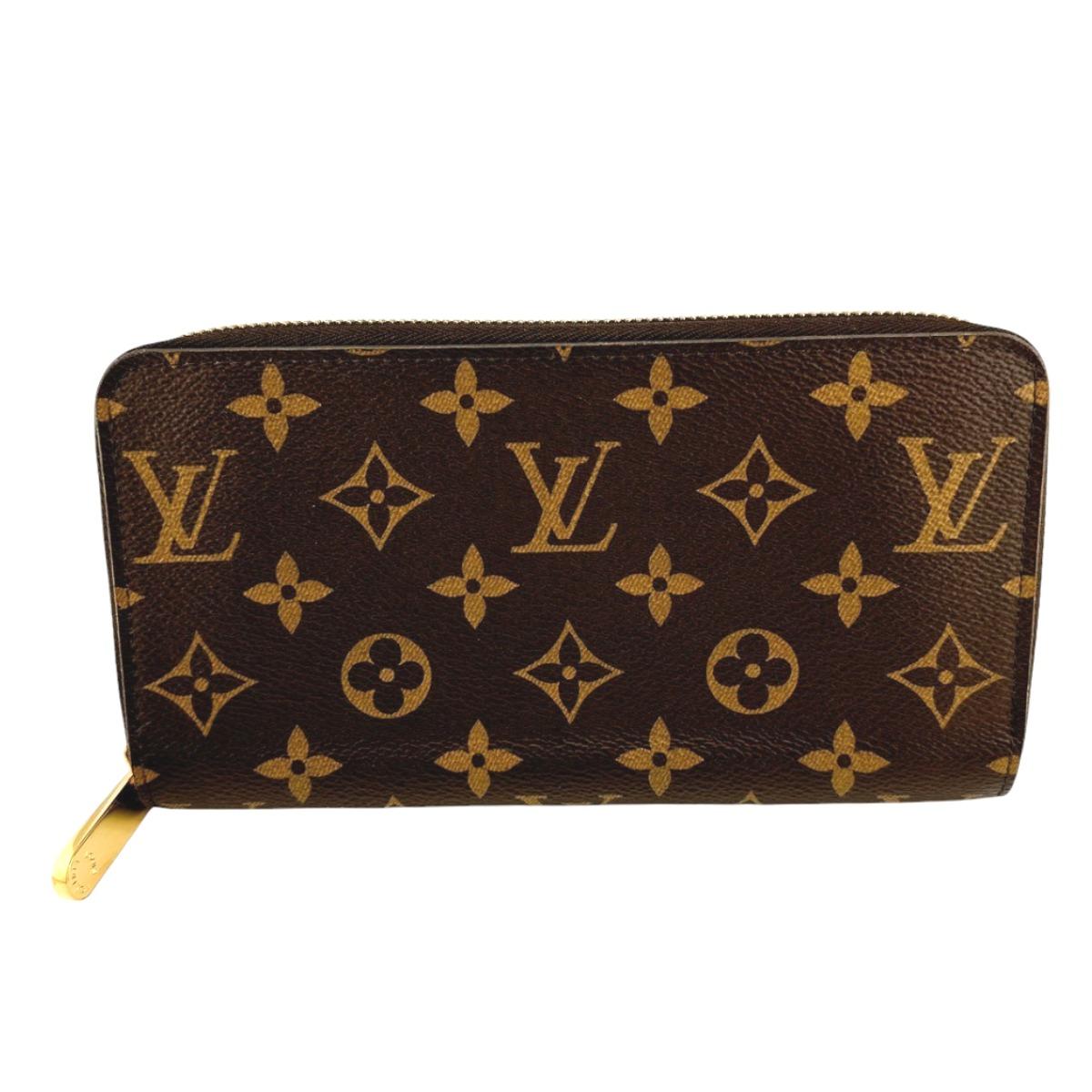

LOUIS VUITTON Monogram Zippy wallet Long Wallet purse Monogram canvas M42616 Used
