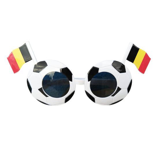 Soccer Fans Sunglasses, Football Events Stadium Sunglasses, Lightweight Football Frame, National Flag Sunglasses for Men Women Party Photo Props