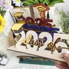 Festival Wooden Graduation Ornament Cartoon Graduation Desktop Decoration  Graduation Season
