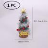 Christmas Wooden Elf Fairy Door Kit Tiny with Christmas Decoration Accessories for Mini House Furniture Christmas Decoration