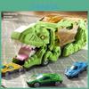Dinosaur Inertia Car Track Toy With Storage And Deformation For Kids Educational Play