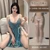 Sexy lingerie sexy straps suspender set lace slit bed temptation hot open file