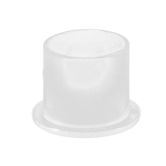500 stk Engangs tatoveringsblekkkopper Plast Tatoveringsblekkholder Liten Tatoveringsblekkkopp med Ringbase for Tatoveringsartister Studioer