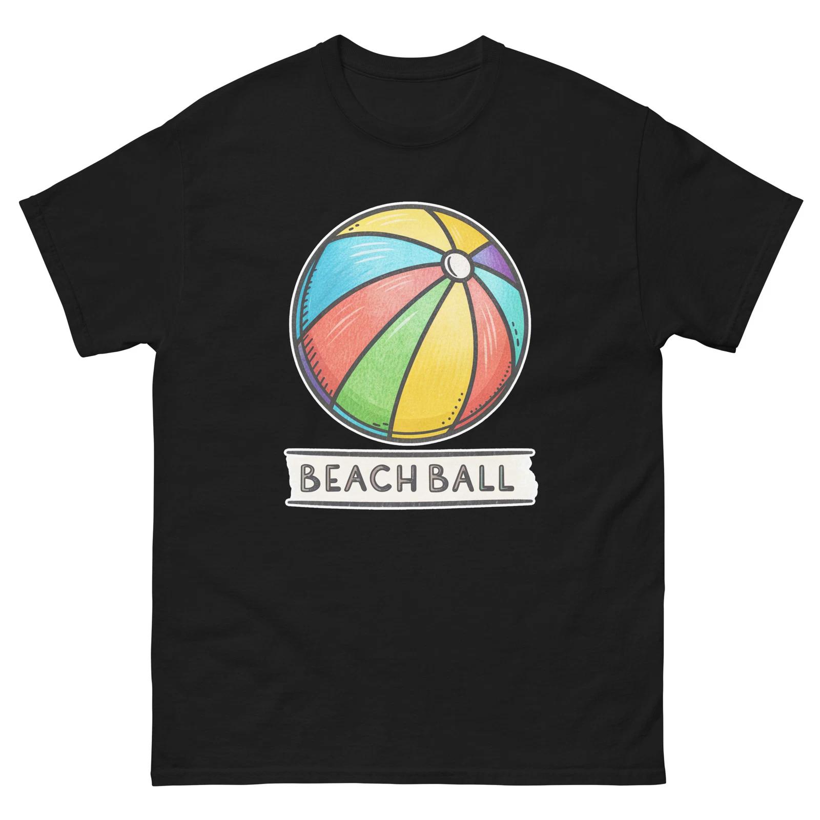 Beach Ball Ocean Water Marine T-Shirt M