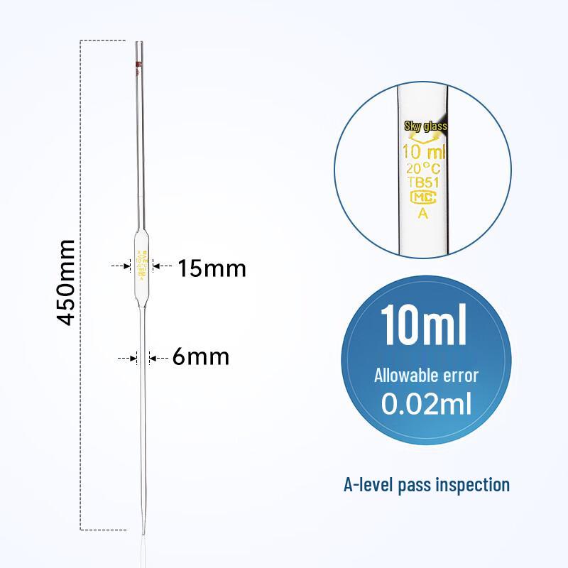 Tianbo 10ml Class A Volumetric Pipette