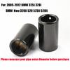 1Pair Stainless Steel Exhaust Muffler Tail Pipe Tips Pair Compatible with 2005-2012 BMW 325i 328i And New 320li 520 525li 528li