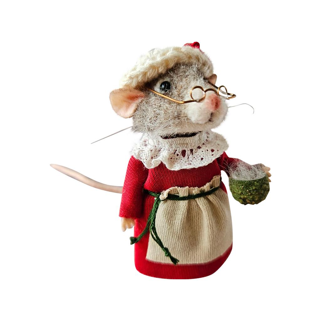 Cute Needle Mouse Plush Toy, Christmas , Plush Animals, Christmas Products