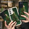 Phone Case: 2D Flat Samsung Galaxy A34 A35 M05 M06 S20 S22 S21 FE Plus 5G Step Design Protective Case, Cartoon Christmas Tree, Christmas and Halloween