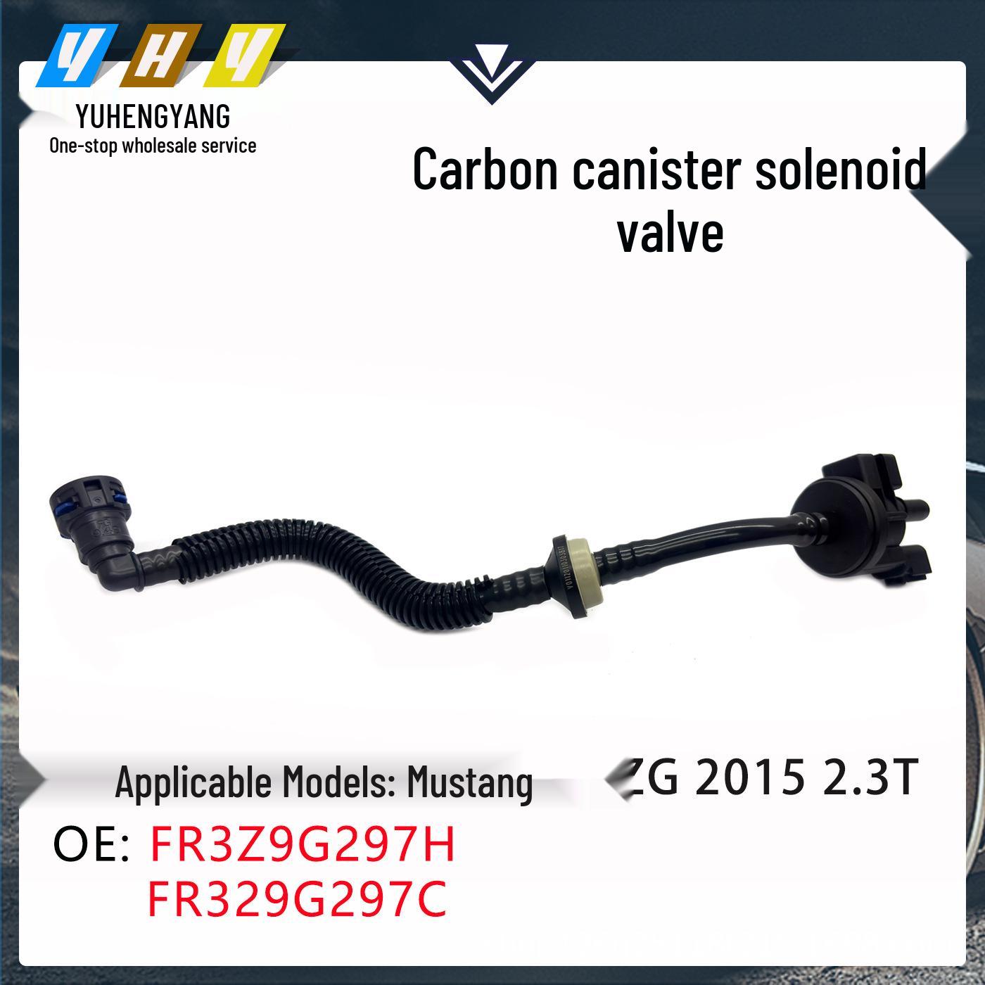 

Ford Mustang 2.3 Carbon Canister Solenoid Valve with Hose (2015-2020) Three-dimensional