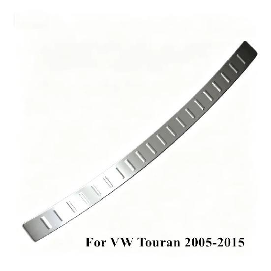 VW Volkswagen Touran 2005 2006 2007-2015 için paslanmaz Araba Kapısı Arka Tampon Koruyucu Eşik Bagaj Basamak Plakası Kaplama Araba styling