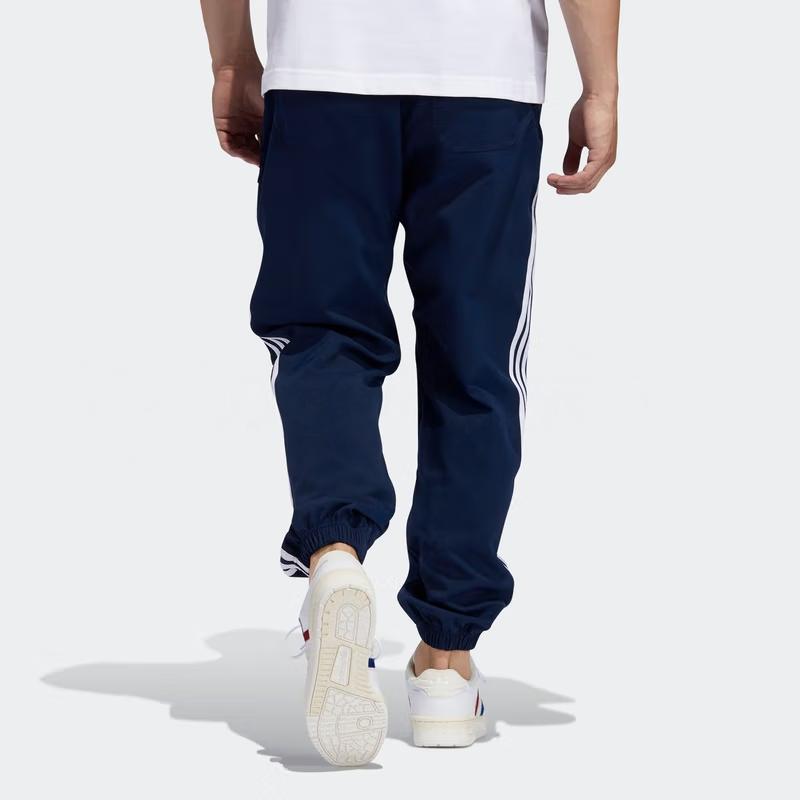 Adidas Originals Workwear Patchwork Casual Pants Men Bottoms Navy ED6251