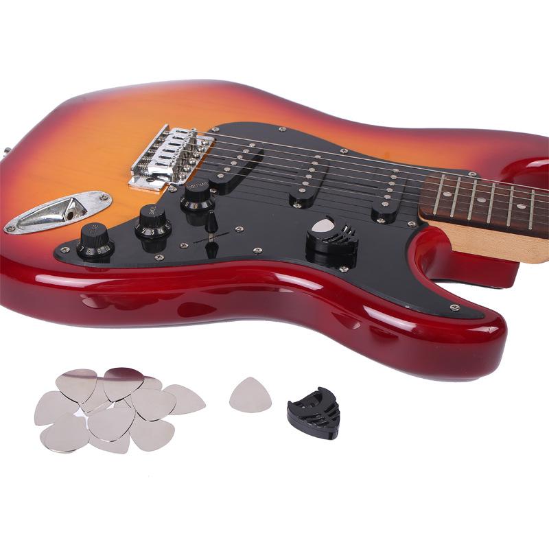 Metal Guitar Picks 0.3mm Thick Stainless Steel Set