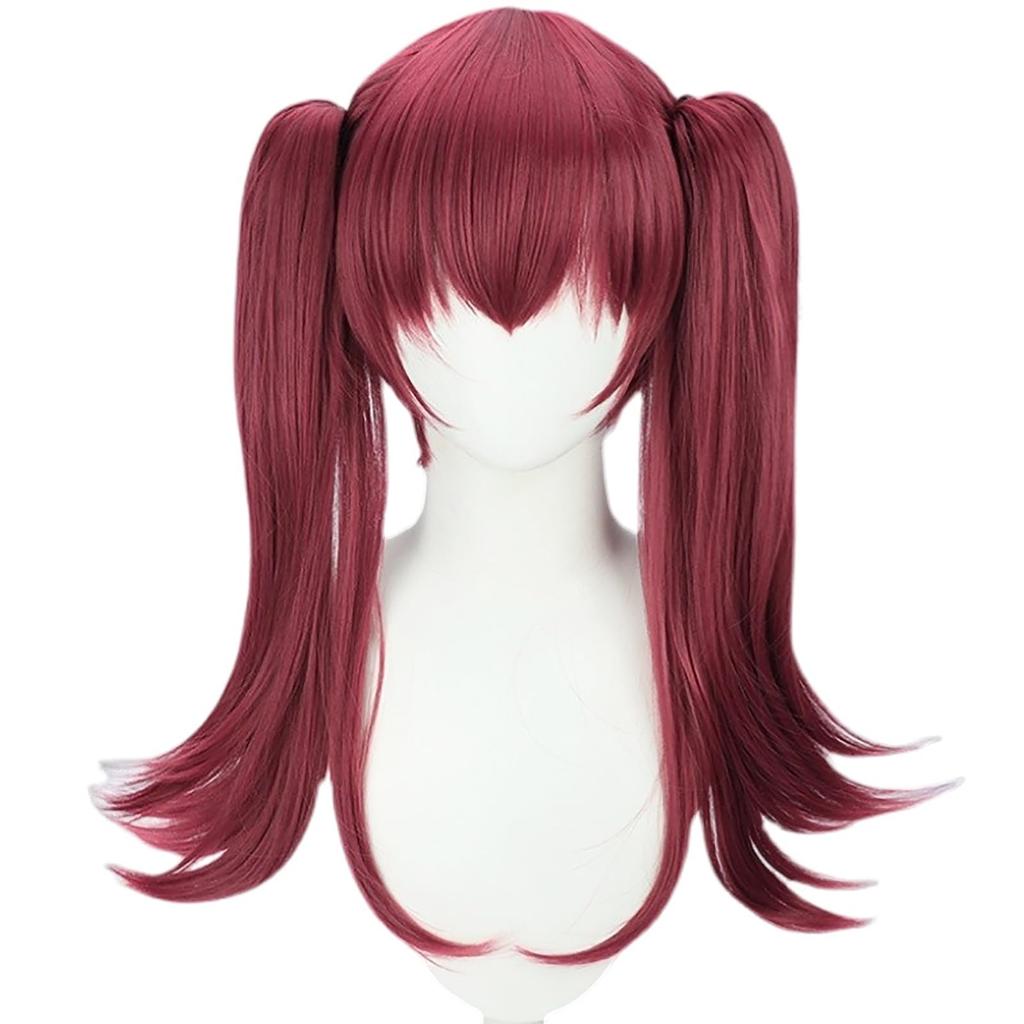 Houshou Marine Cosplay Hololive Costume Perfect for and Includes Wig Net High-Quality Wig, Wig, VTuber, Heat-Resistant, Accessory, Parties, Events,
