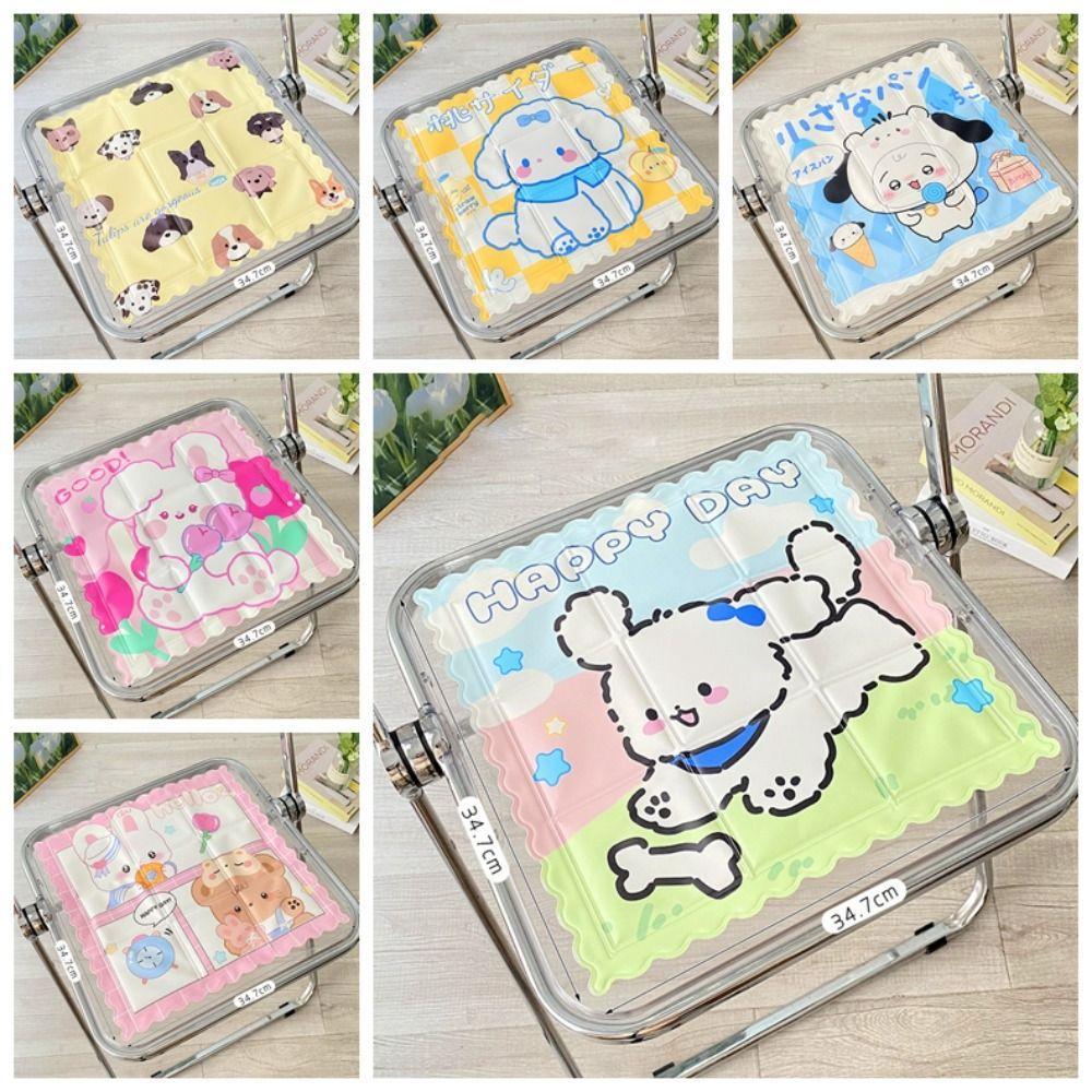 

Thickened Pet Seat Pads Cartoon Cat Ice Cushion Cute Dog Cooling Mat Summer