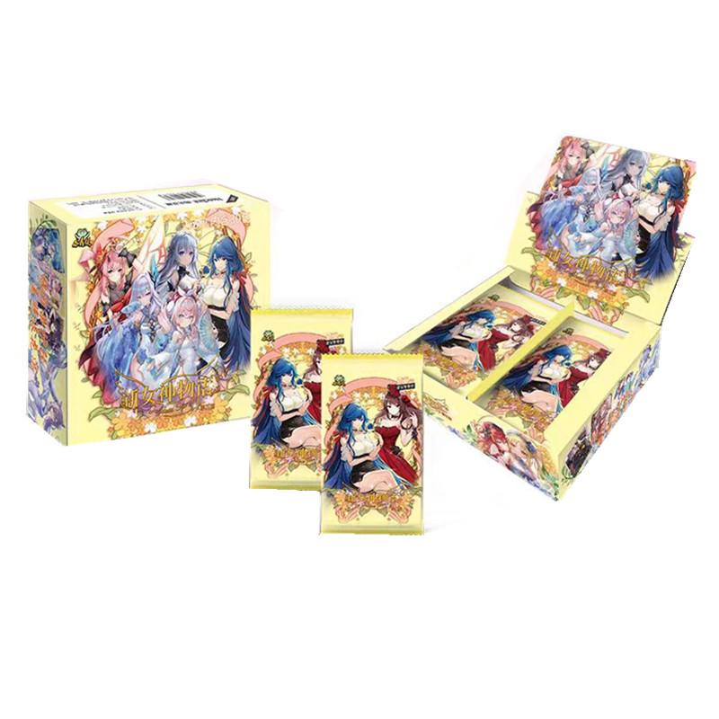 2025 Neue Göttinnen-Geschichten-Sammlung Karte Anime Spiele Mädchen-Party Badeanzug TCG Booster Box Spielzeug und Hobbys Geschenk