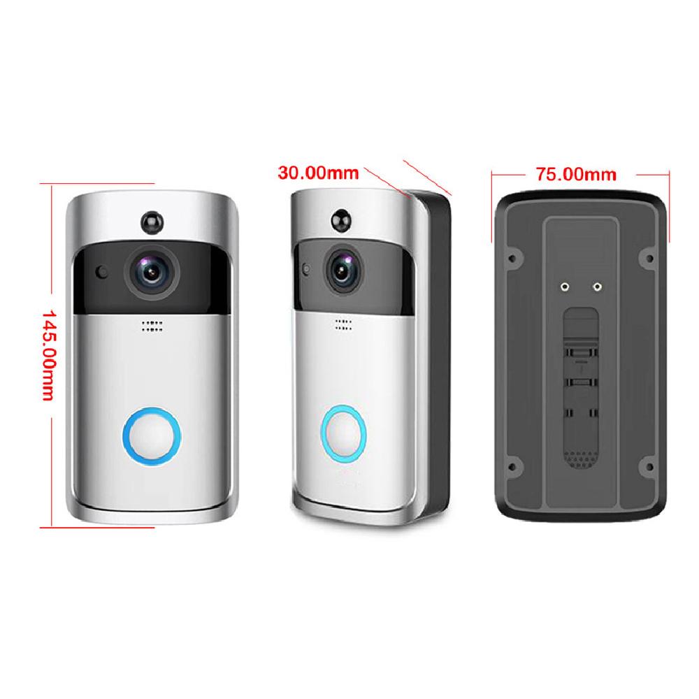 Usa Plug Doorbell Visual Doorbell Receiver Wireless Smart Wifi Doorbell Home Set