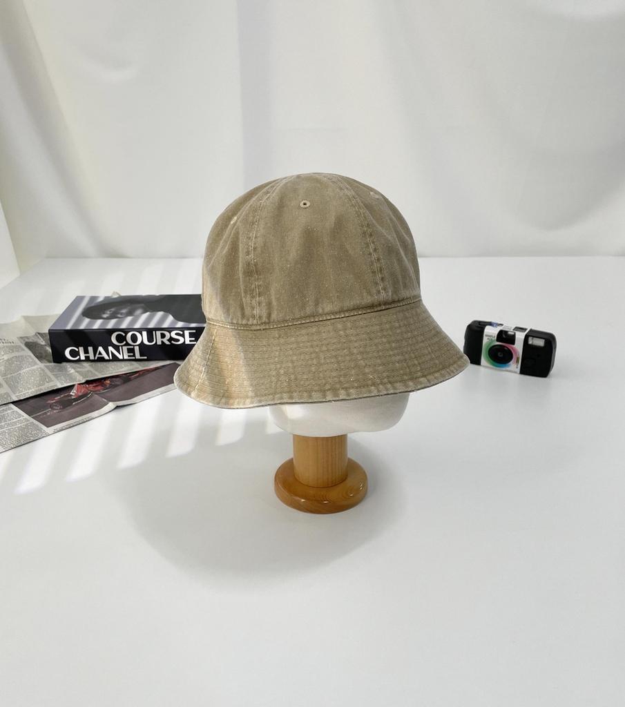Daily Bucket Hat Natural Wash Hexagon Bucket