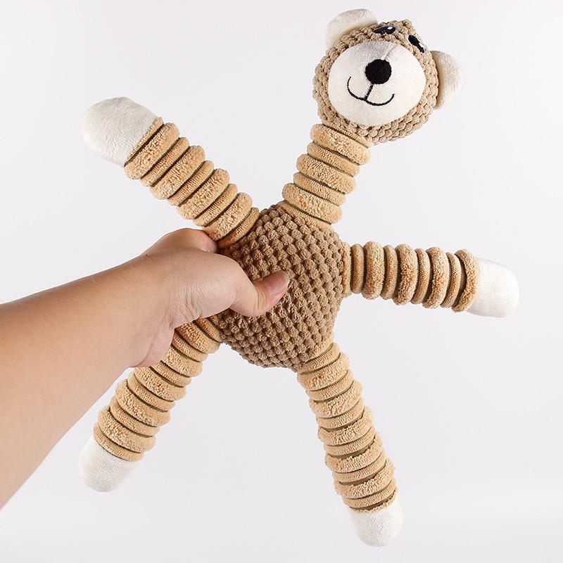 Pet Supplies: Sound-sounding, Tooth-grinding, Durable Corn Kernels, and Plush Toys for Cats and Dogs