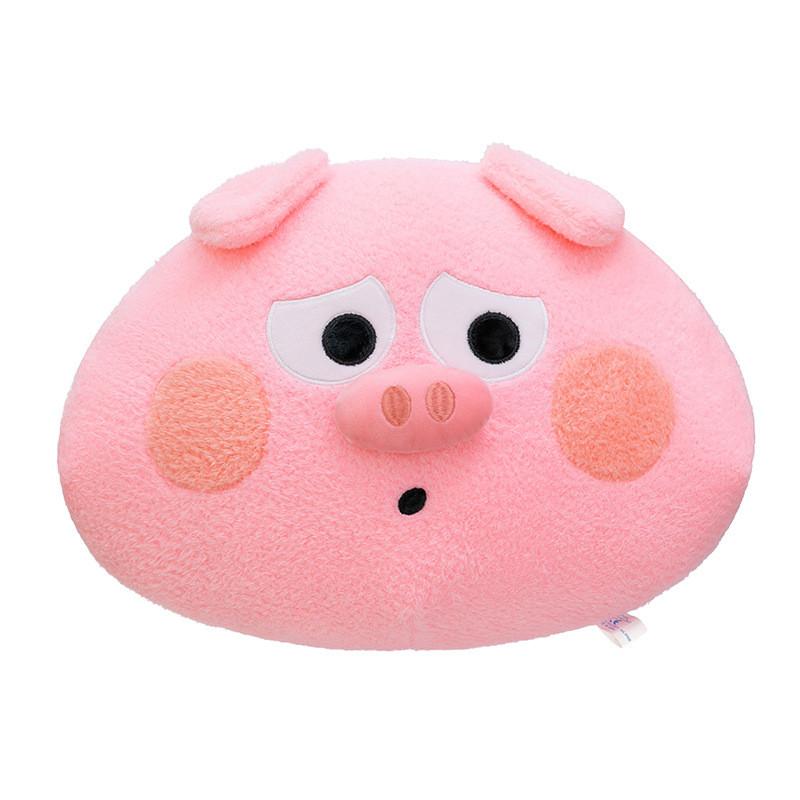 Süßes Schwein Plüschkissen mit superweichem Kurzplüsch für Mädchen, Heimdekoration und Geschenk
