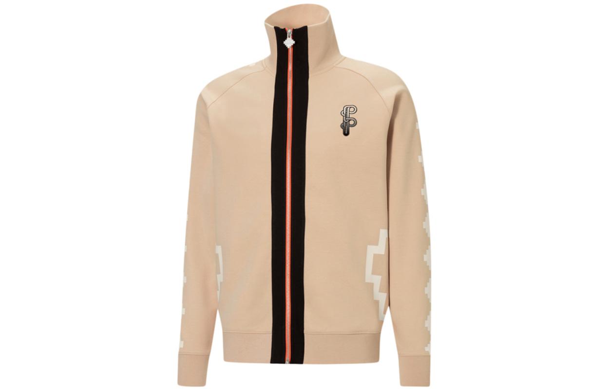 PUMA X PRONOUNCE Jackets Men s Khaki Stand Collar Moderate Other 532141-20 XS