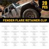 Pentru JL Jeep Wrangler Accesorii Aripă 68395634AA Cleme Set Aripă Montare 20 buc