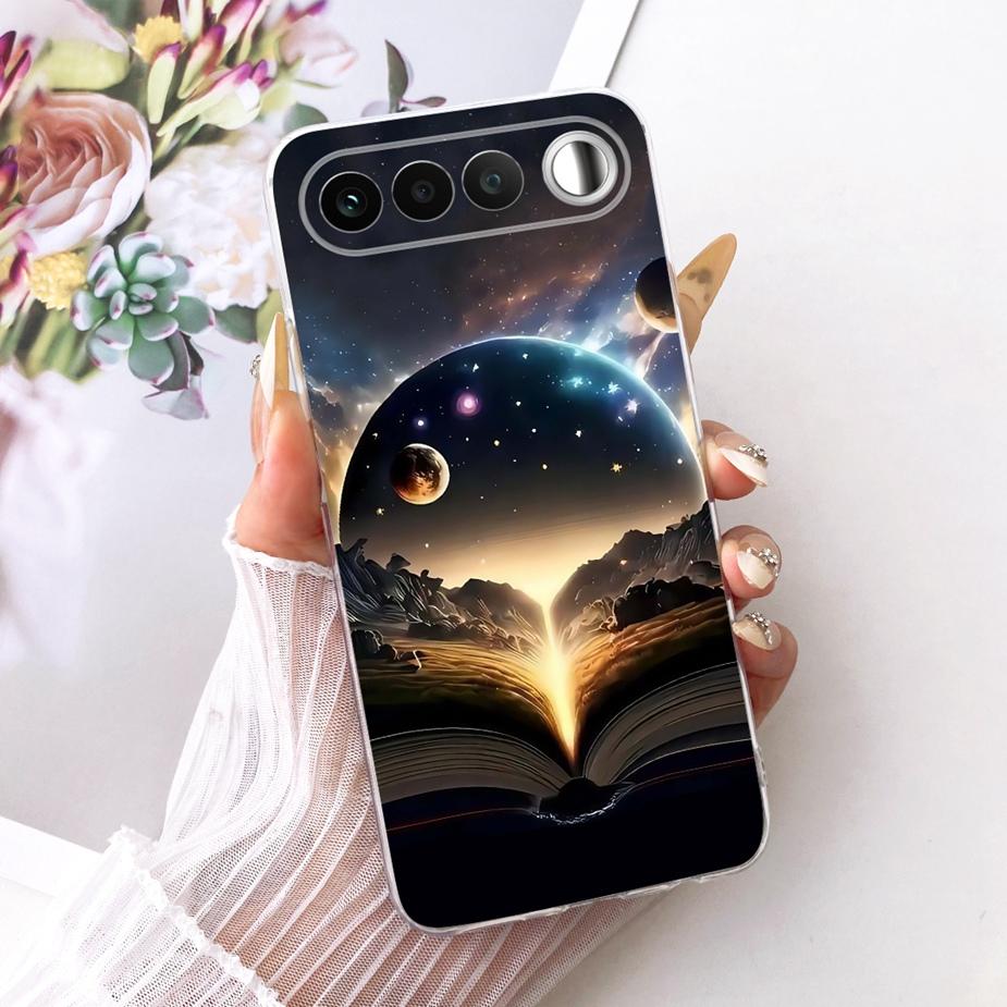 For Realme 16 5G Case RMX5171 Cute Cat Fashion Painted Cover Soft Silicone Protective Shell For Realme 16 Realme16 5G Phone Case