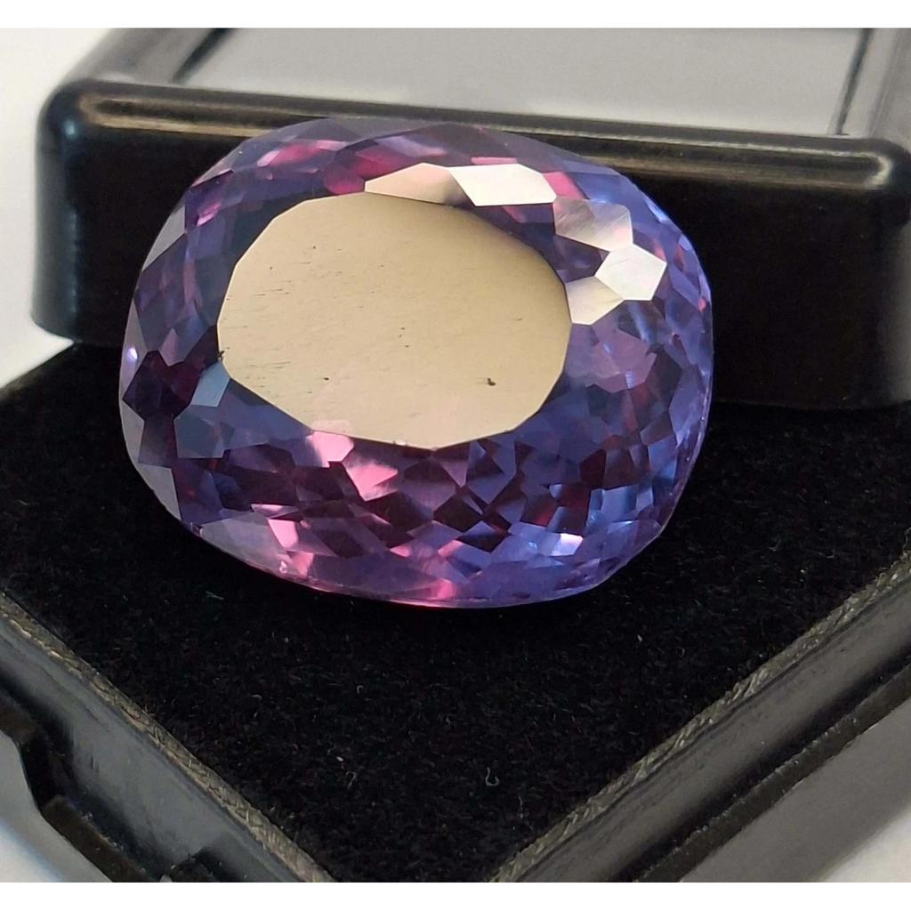 Natural Alexandrite Color Change Cushion Cut 23-25 Ct Beautiful Loose Gemstone