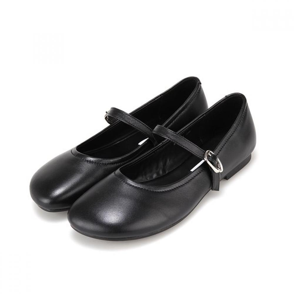 Barbara Lambskin Basic 1cm Mary Jane Flat Bbh535bk 225mm