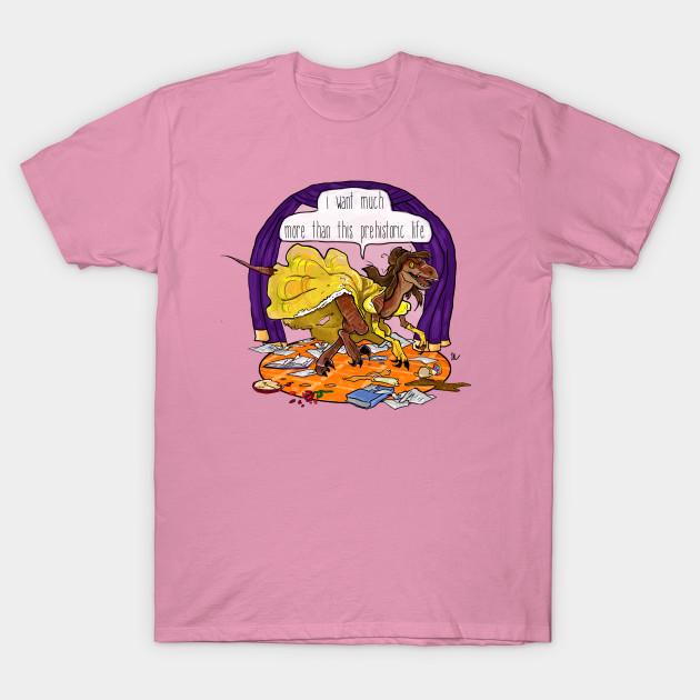 T Shirt Women Raptor Belle Harajuku Print Kawaii Tshirt Summer Short Sleeve Female T-Shirt Top Tee