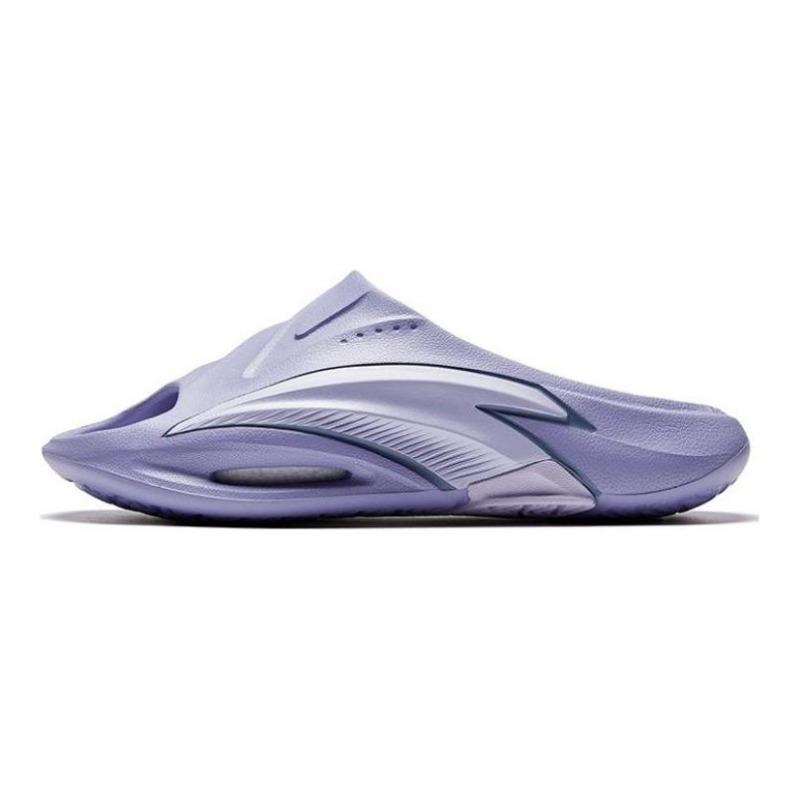 Anta Nitrogen Bubble mens slide sandals navy blue nitrogen tech slip resistant for concrete floors 112321801-1 39