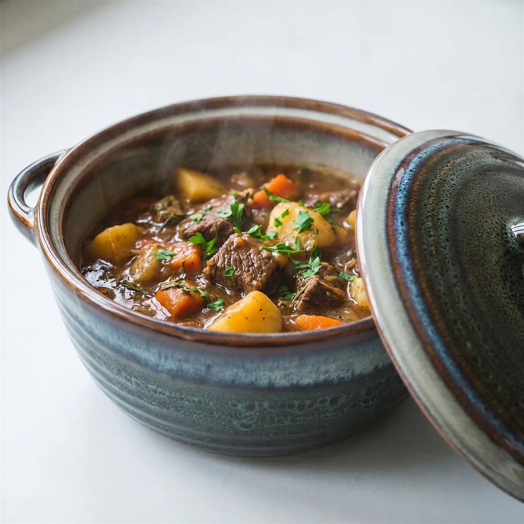 2L POT, HEAT-RESISTANT DISH WITH LID, BREAD 23 Cm, CERAMIC VASE