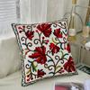 45x45cm Ethnic-Style Floral Embroidered Pillowcase Cojines Cotton Owel Embroidered Throw Cushion Cover Headboard Pillowcases