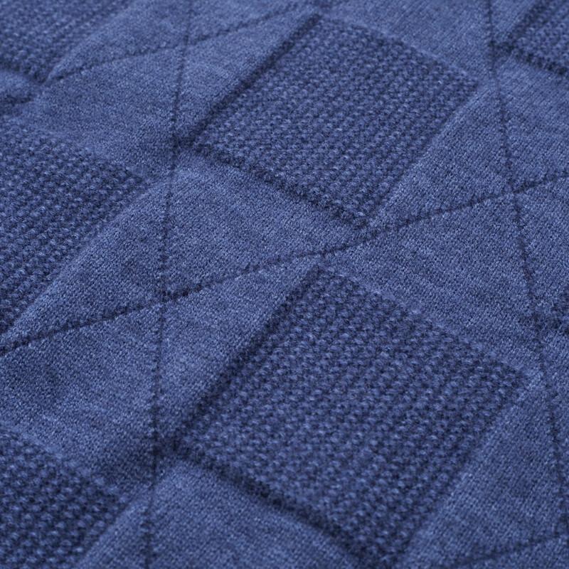 Hengyuanxiang Men's Winter V-Neck Knit Vest