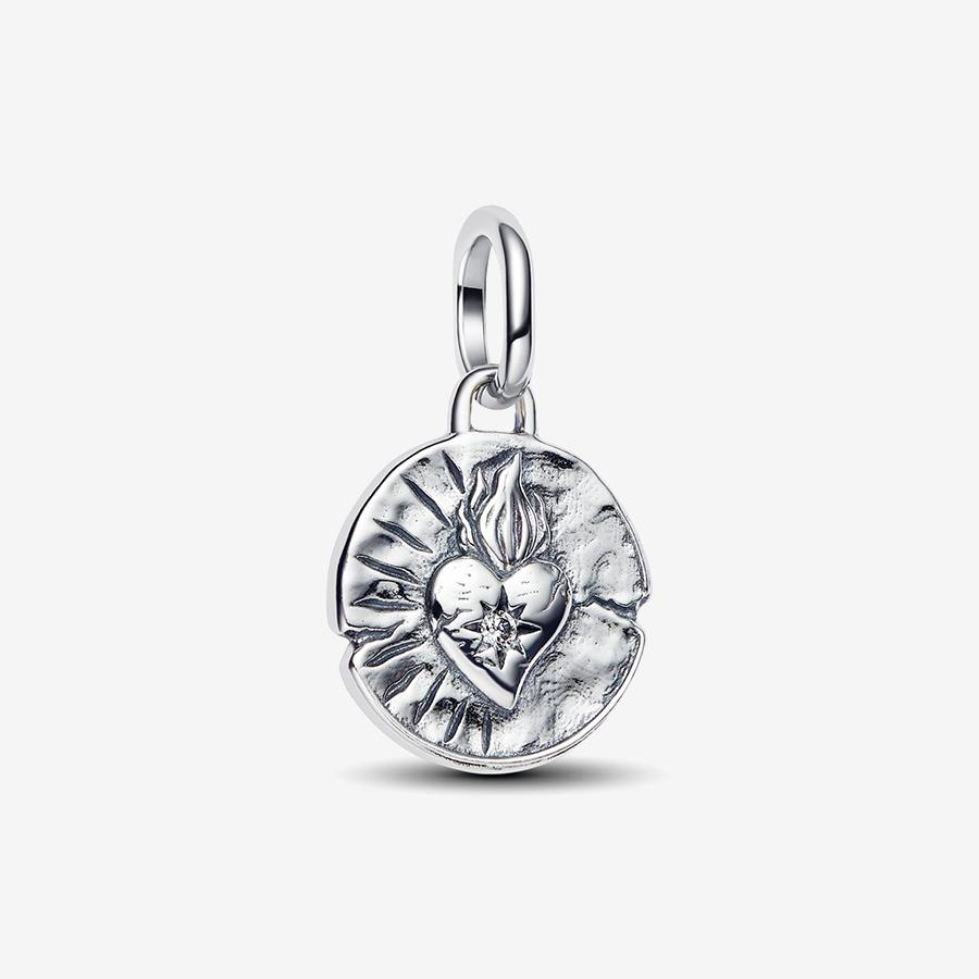 New 925 Silver Sparkling Love Heart Puppy Butterfly Beads Rose Turtle Cannibal Flower Pendant DIY Exquisite Charm Jewelry