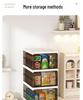 Foldable Transparent Shoe Box Cabinet with No-Install Lid - Multi-layer Thickened Shoe Rack for Home Storage