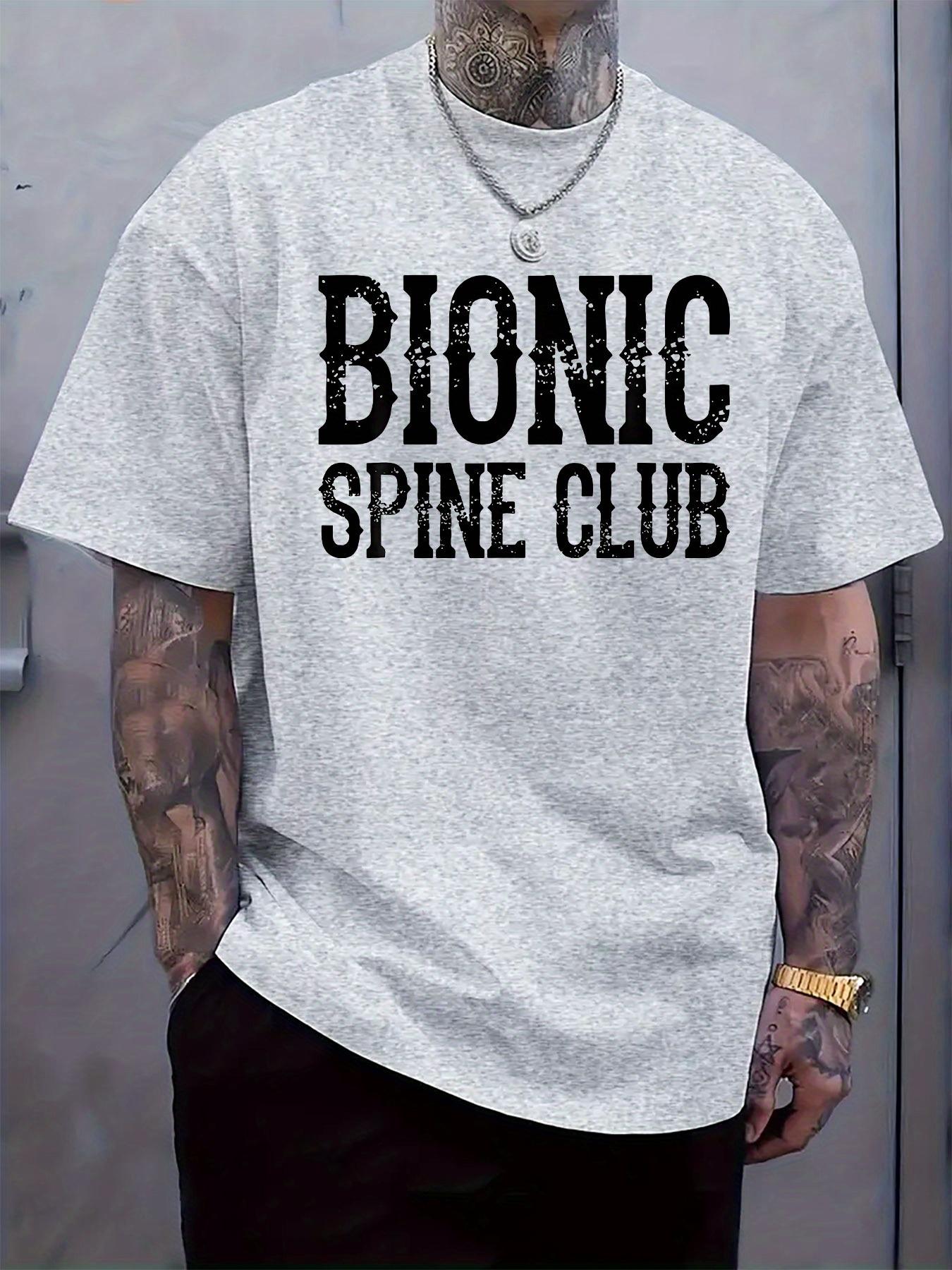 Textured Pattern Print Round Neck Short Sleeve Tshirt Fas... M