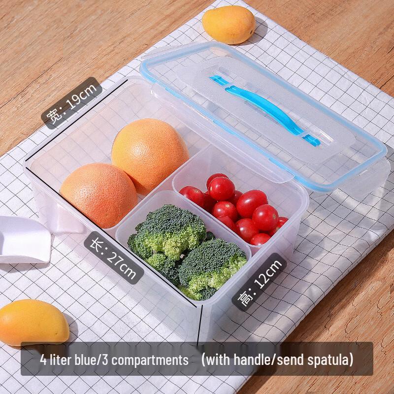 Portable Sealed Compartment Food Storage Container