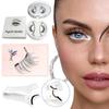 Cat Eye Glue Free False Eyelashes Makeup Magnetic Eyelashes with Clip  Makeup Tools