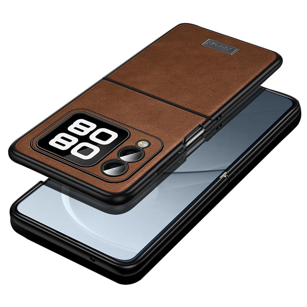 SULADA For Huawei nova Flip 5G Case PU Leather+TPU+PC Back Phone Cover F