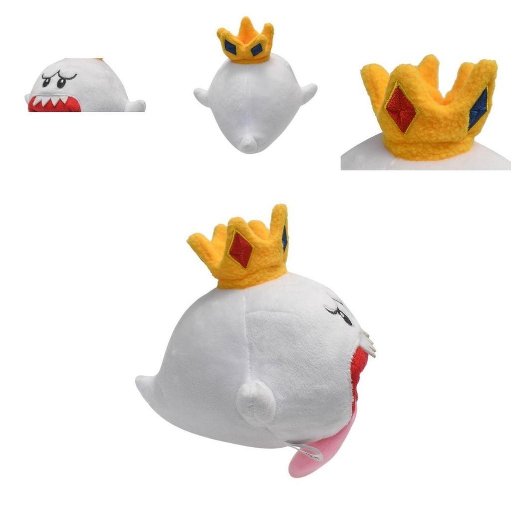 Weiches Super Mario King Boo sprechendes Plüschtier Stoffpuppe 17cm