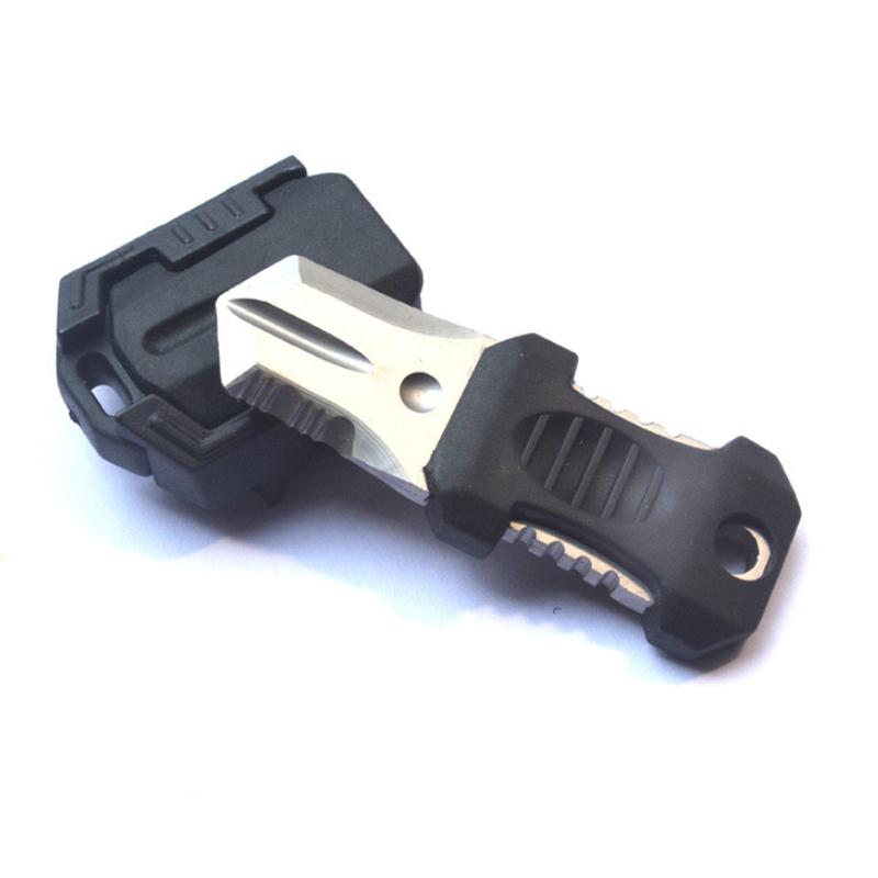 Mini Fullblad Webdom System EDC Hengefeste Spenne Molle Fottur Ryggsekk Nyhet Bushcraft Leir Overleve Utendørs Verktøy