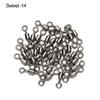 Connector Fishing Tackle Accessories Spinner Swivel Carp Fishing Feeder Coarse Swivel Stop Beads