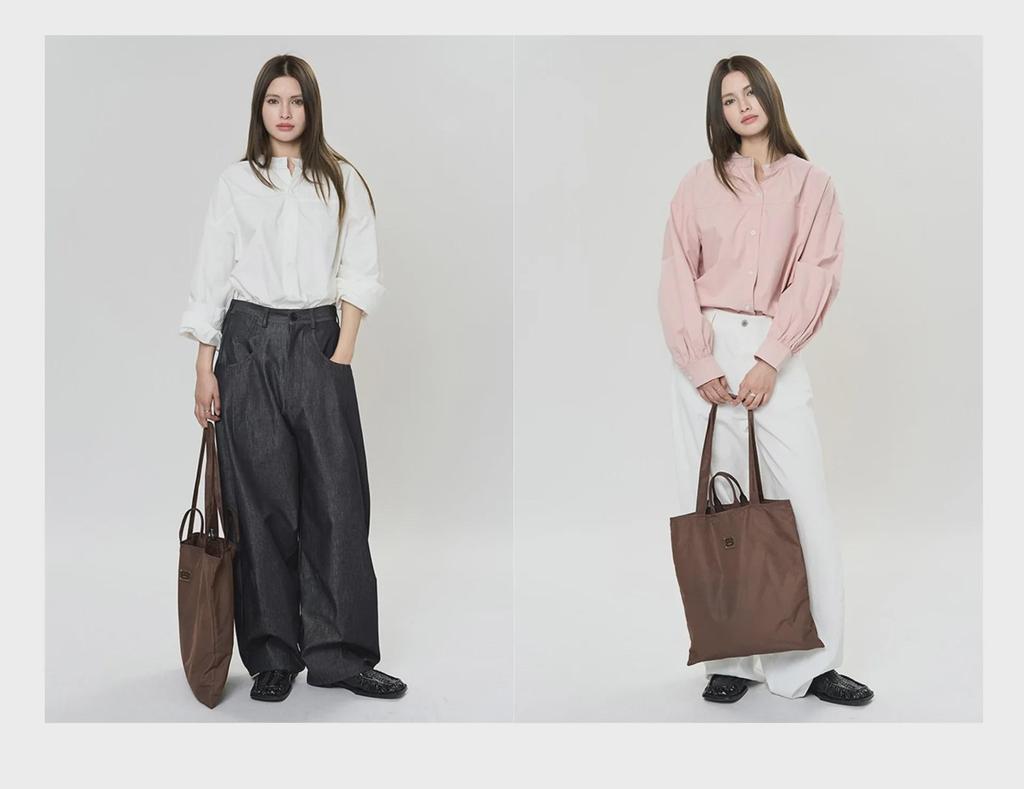 Louvre Korean Style Lantern Sleeve Round Neck Loose Shirt - Spring Fashion for Women