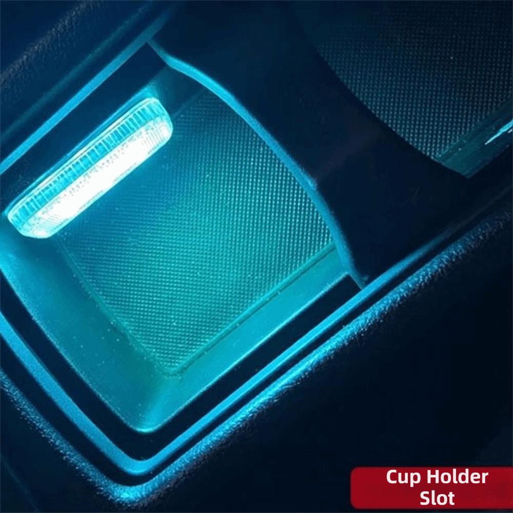 Touch Control LED Touch Light Car Interior Auto Atmosphere Lamp USB Charging Light Door Foot Space