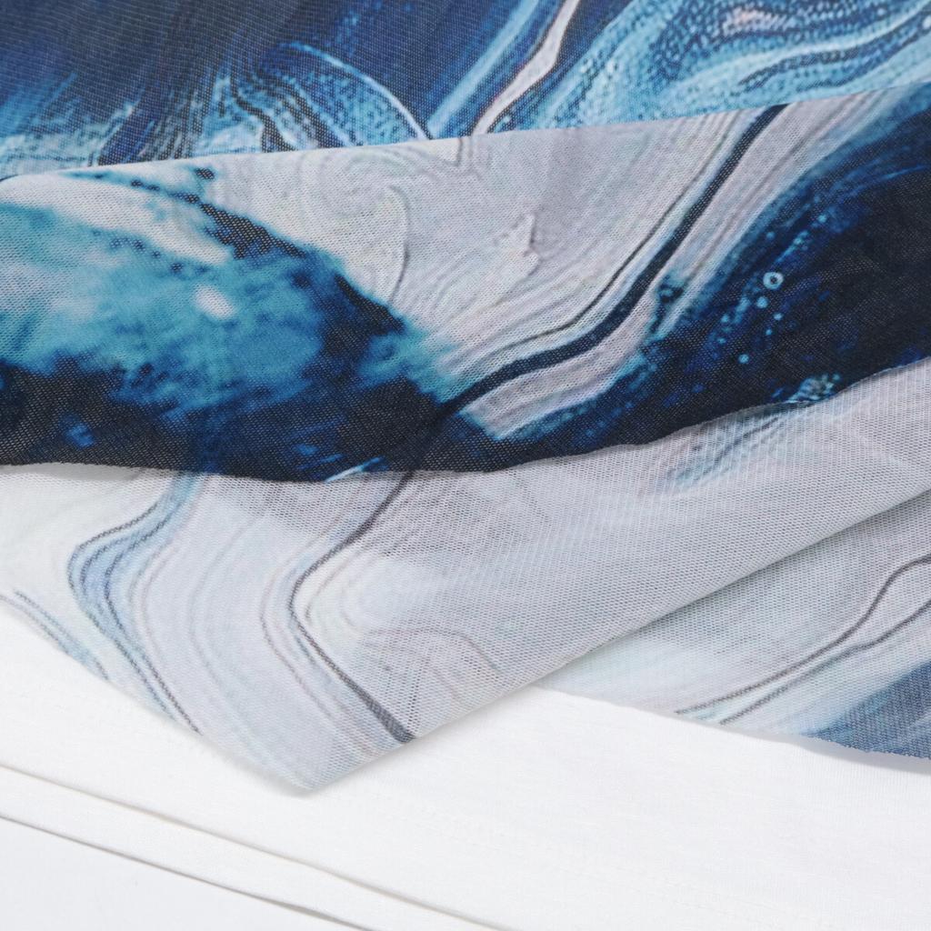 Vivienne Tam [Good Condition] 15175460 Marble Dragon Print T-shirt/ Tops 38 whiteUsed