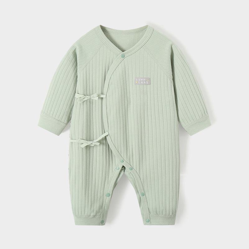 Unisex Newborn Long Sleeve Cotton Bodysuit for All Seasons