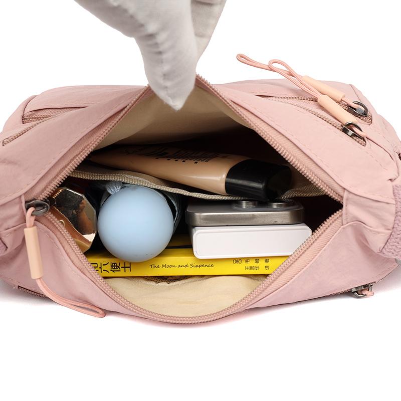 Neutral Party's New Nylon Shoulder Sling Bag for Women, Fashionable and Casual Women's Bag