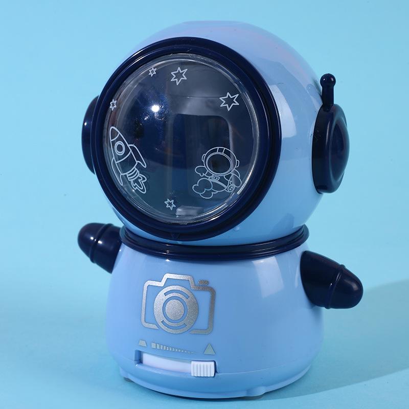 Xiaolingjing Astronaut Dr. Pig: Dual-Power, Fully Automatic Electric Pencil Sharpener