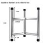 Jundingying 304 Stainless Steel Kitchen Bucket Stand